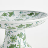 Napa Green/White IMPERIAL FOLIAGE COMPOTE SMALL