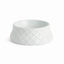 Napa White TRELLIS PET BOWL SMALL