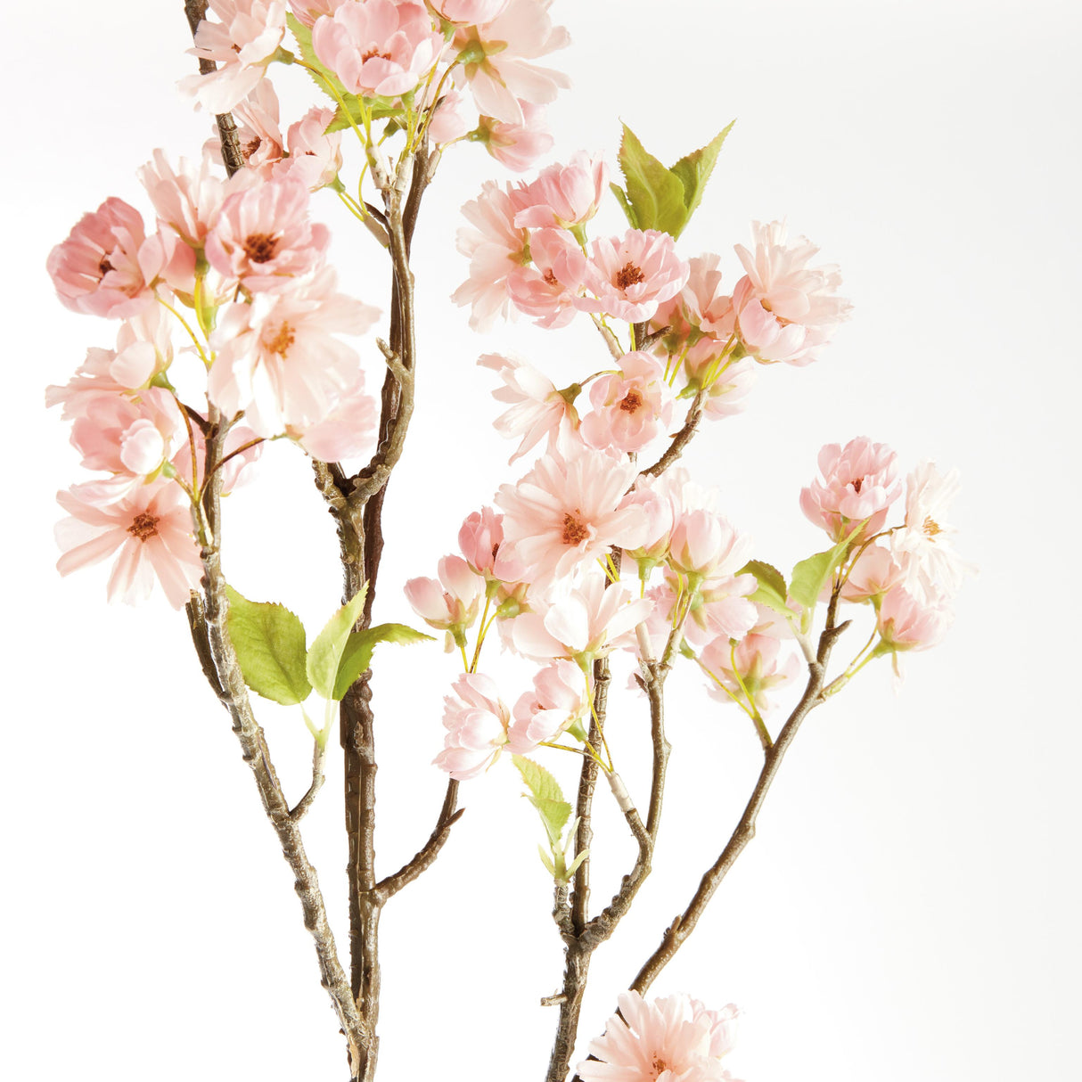 Napa Pink DOUBLE CHERRY BLOSSOM BRANCHES 46", SET OF 2