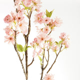 Napa Pink DOUBLE CHERRY BLOSSOM BRANCHES 46", SET OF 2