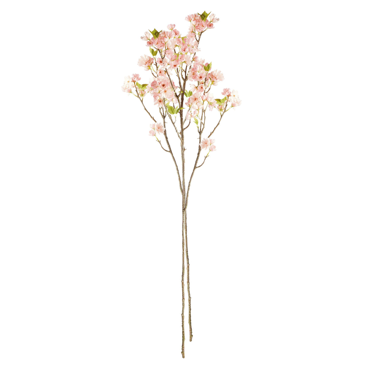 Napa Pink DOUBLE CHERRY BLOSSOM BRANCHES 46", SET OF 2