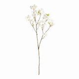 Napa White DOUBLE CHERRY BLOSSOM BRANCHES 46", SET OF 2