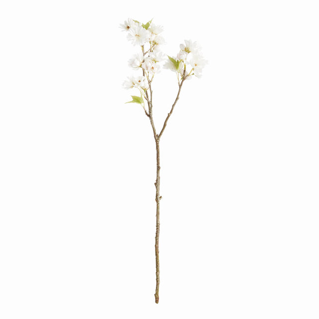 Napa White DOUBLE CHERRY BLOSSOM STEMS 28", SET OF 6