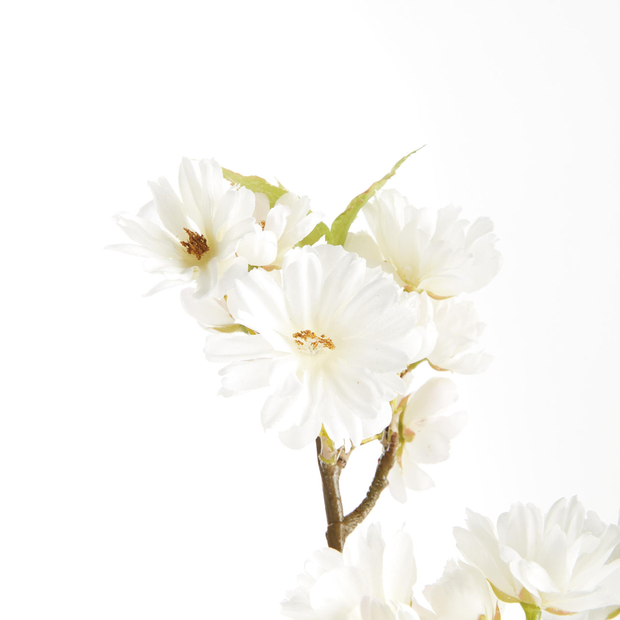 Napa White DOUBLE CHERRY BLOSSOM STEMS 28", SET OF 6