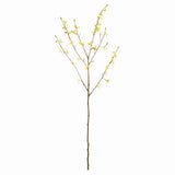 Napa Yellow FORSYTHIA STEMS 47", SET OF 6