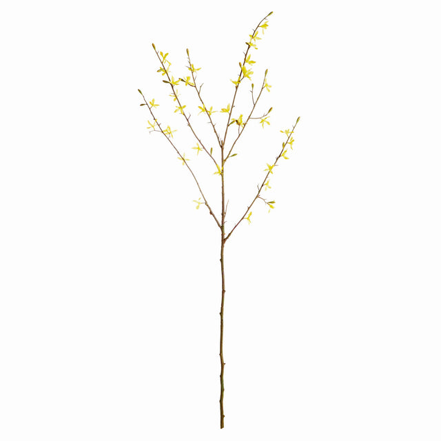 Napa Yellow FORSYTHIA STEMS 47", SET OF 6