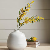 Napa Yellow MIMOSA STEMS 27.5", SET OF 6