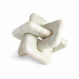 Napa Green/White Marble JARVIS MARBLE KNOT SCULPTURE
