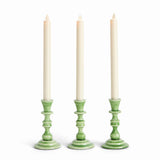 Napa Green EVE TAPER HOLDERS, SET OF 3