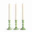 Napa Green EVE TAPER HOLDERS, SET OF 3