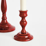 Napa Red HUGH TAPER HOLDERS, SET OF 3