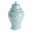 Napa Light Blue/White POMEGRANATE SKETCH GINGER JAR