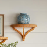 Napa Light Blue/White POMEGRANATE SKETCH LIDDED JAR