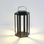Napa Black JOYCE SOLAR LANTERN 18"
