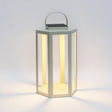 Napa Ivory JOYCE SOLAR LANTERN 18"