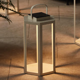 Napa Ivory JOYCE SOLAR LANTERN 18"