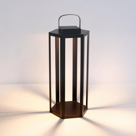 Napa Black JOYCE SOLAR LANTERN 24"