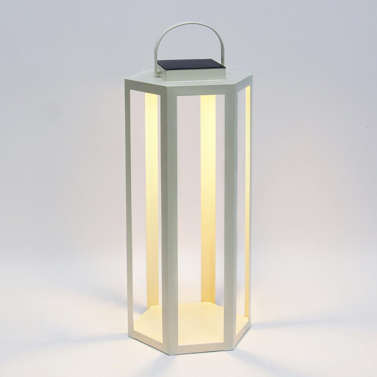 Napa Ivory JOYCE SOLAR LANTERN 24"