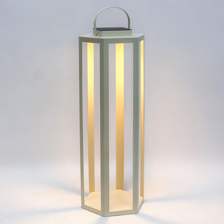Napa Ivory JOYCE SOLAR LANTERN 30"