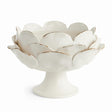 Napa White DI ROSA GRANDE FOOTED DECORATIVE BOWL