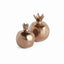 Napa Bronze POMEGRANATE BUD VASES, SET OF 2