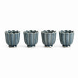 Napa Teal FREYA MINI POTS, SET OF 4