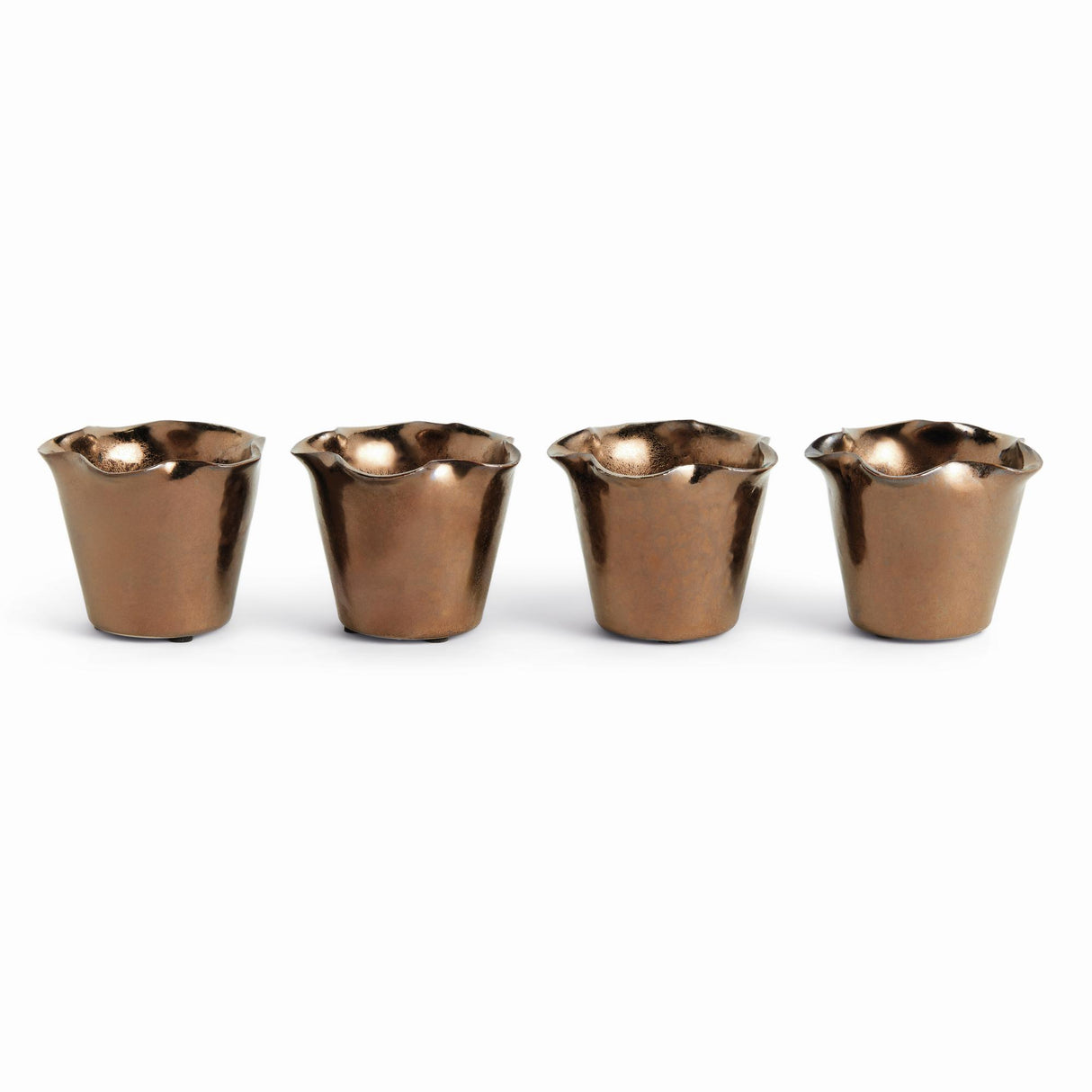 Napa Bronze LYDIA MINI POTS, SET OF 4
