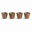 Napa Bronze LYDIA MINI POTS, SET OF 4