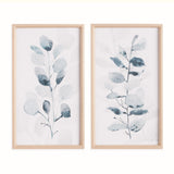 Napa Fabric wrapped frame ETHEREAL EUCALYPTUS PRINTS, SET OF 2