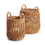 Napa Natural CAM BANANA LEAF BASKETS W/ HANDLES, SET OF 2