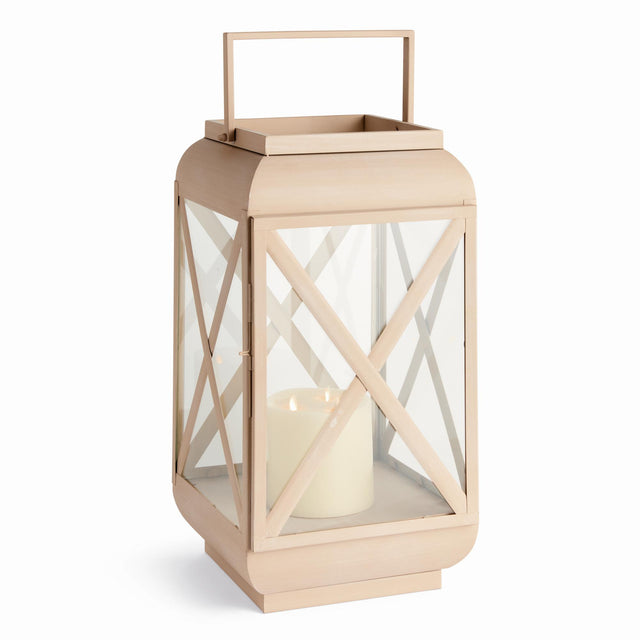 Napa Sandstone Finish PIETRA OUTDOOR LANTERN MEDIUM