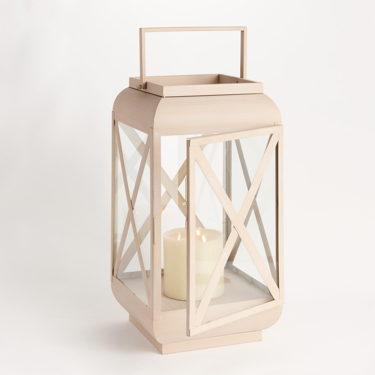 Napa Sandstone Finish PIETRA OUTDOOR LANTERN MEDIUM