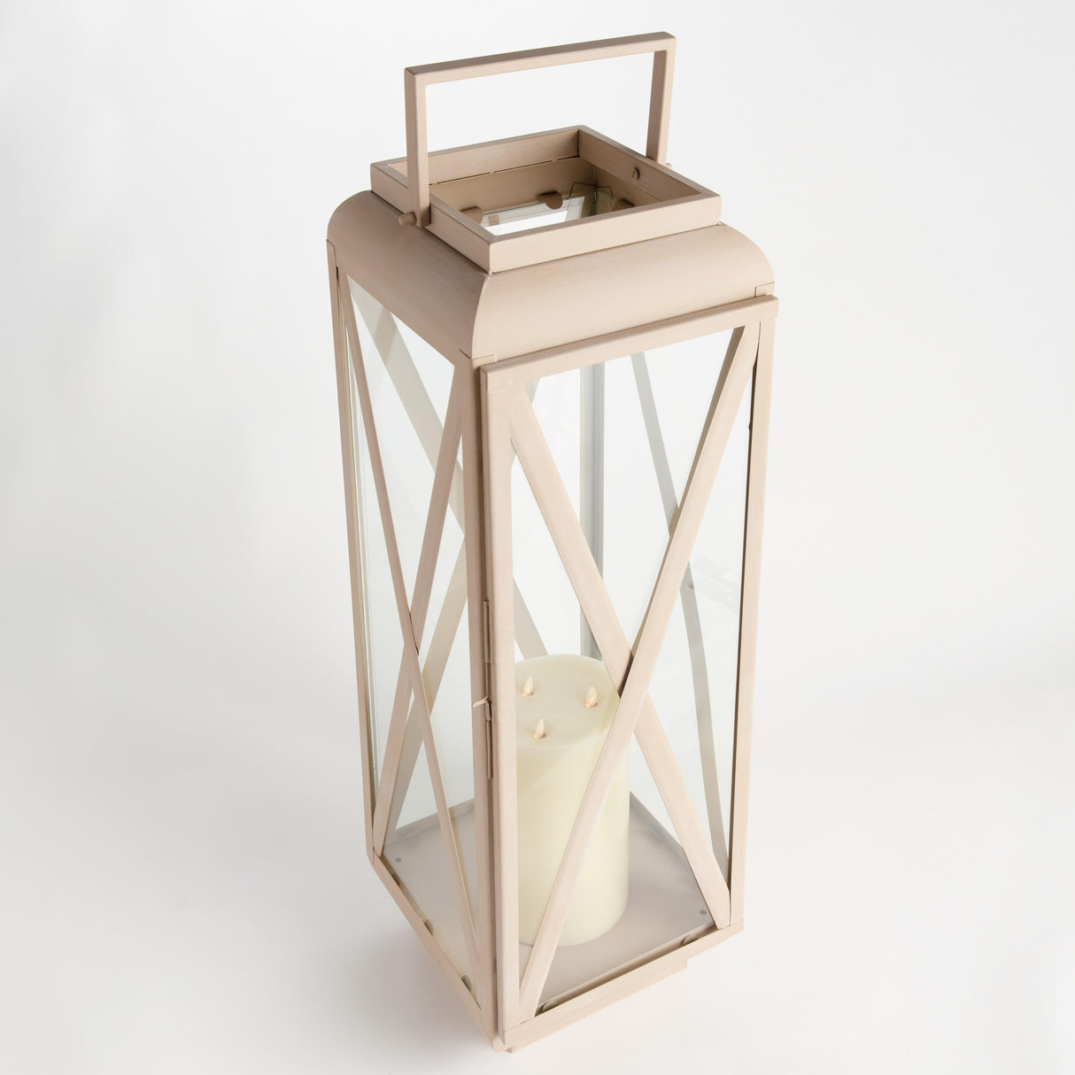 Napa Sandstone Finish PIETRA OUTDOOR LANTERN LARGE