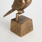 Napa Antique Brass PARROT SCULPTURE