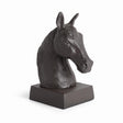 Napa Black Bronze HORSE HEAD SCULPTURE