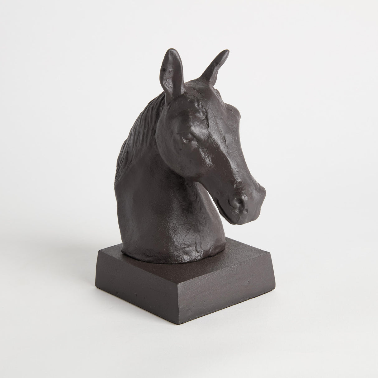 Napa Black Bronze HORSE HEAD SCULPTURE
