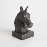 Napa Black Bronze HORSE HEAD SCULPTURE