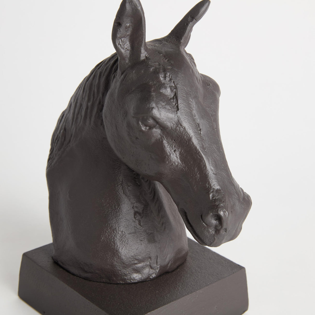 Napa Black Bronze HORSE HEAD SCULPTURE