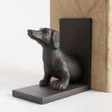 Napa Black Bronze DACHSHUND BOOKENDS, SET OF 2