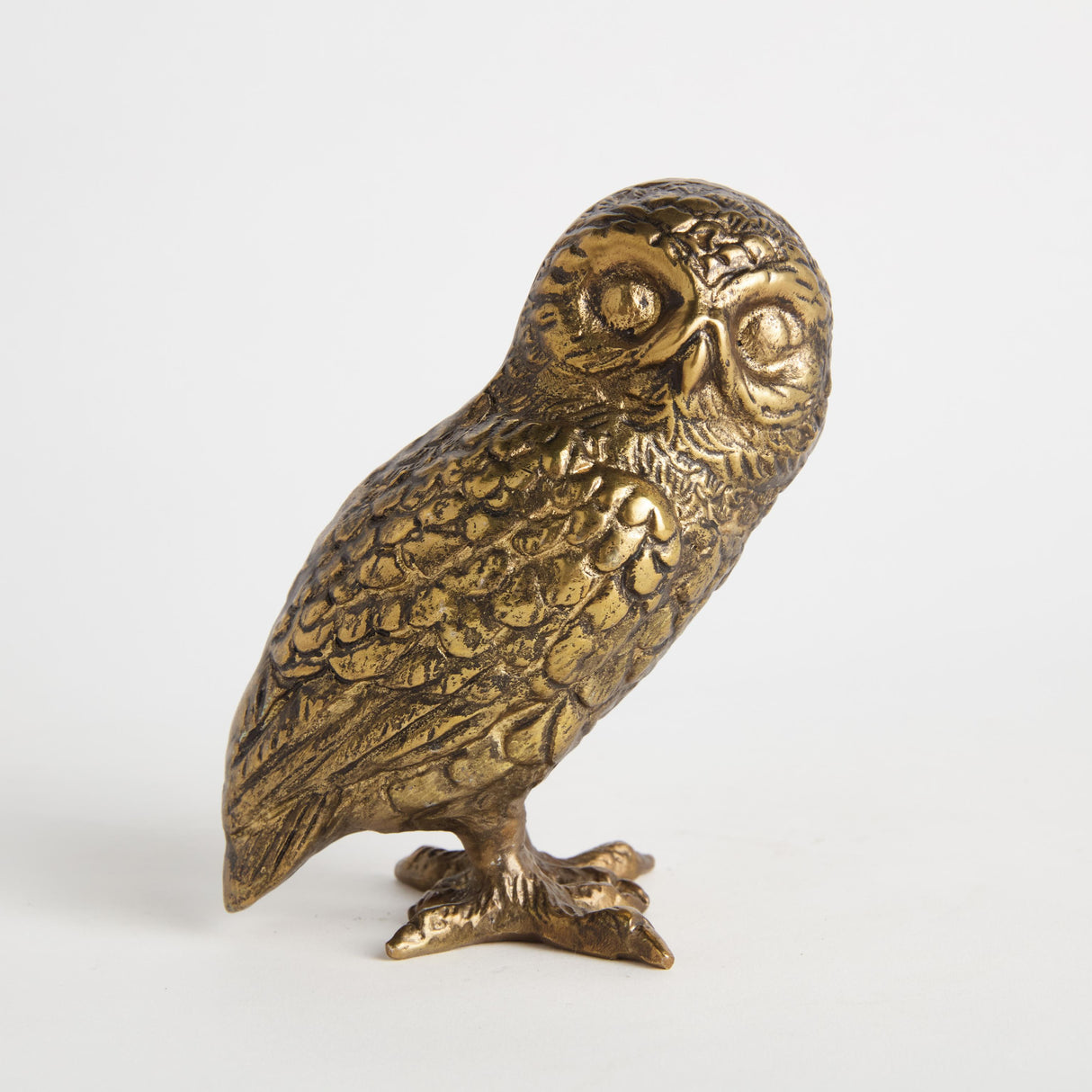 Napa Antique Brass OWL SCULPTURE