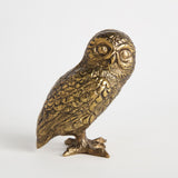 Napa Antique Brass OWL SCULPTURE