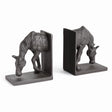 Napa Black Bronze HORSE BOOKENDS, SET OF 2