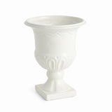 Napa White LIANA DECORATIVE PEDESTAL URN SMALL