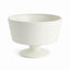 Napa White SENORA DECORATIVE FOOTED BOWL