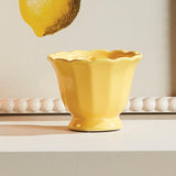 Napa Yellow MIRABELLE MINI CACHEPOTS, SET OF 6