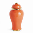 Napa Orange/Gold EVA LIDDED MINI GINGER JAR LARGE