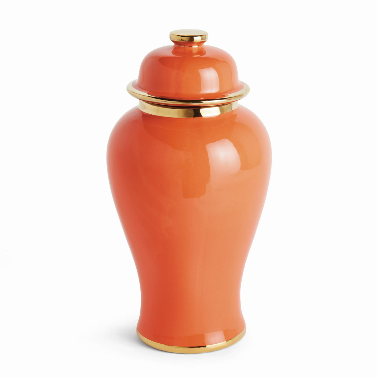 Napa Orange/Gold EVA LIDDED MINI GINGER JAR LARGE