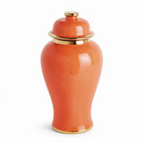 Napa Orange/Gold EVA LIDDED MINI GINGER JAR LARGE
