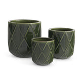 Napa Green MAXWELL POTS, SET OF 3