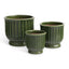 Napa Green MAKENNA POTS, SET OF 3